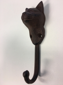 Coat rack - Cat, cast iron